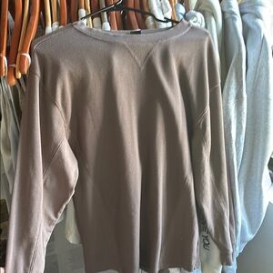 Brown Long Sleeve Top